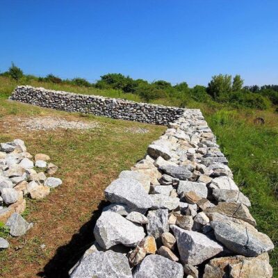 Kamenná zeď na sucho