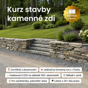 Kurz stavby suché kamenné zdi