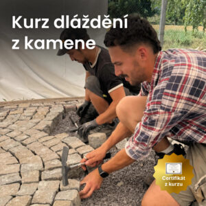Kurz tradičního kamenného dláždění