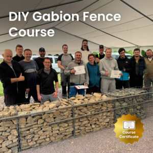 DIY Gabion Fence Course