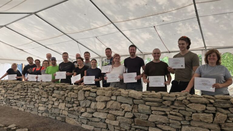 Dry Stone Walling Course – 21 August 2026: 17 Participants and Their Own Projects